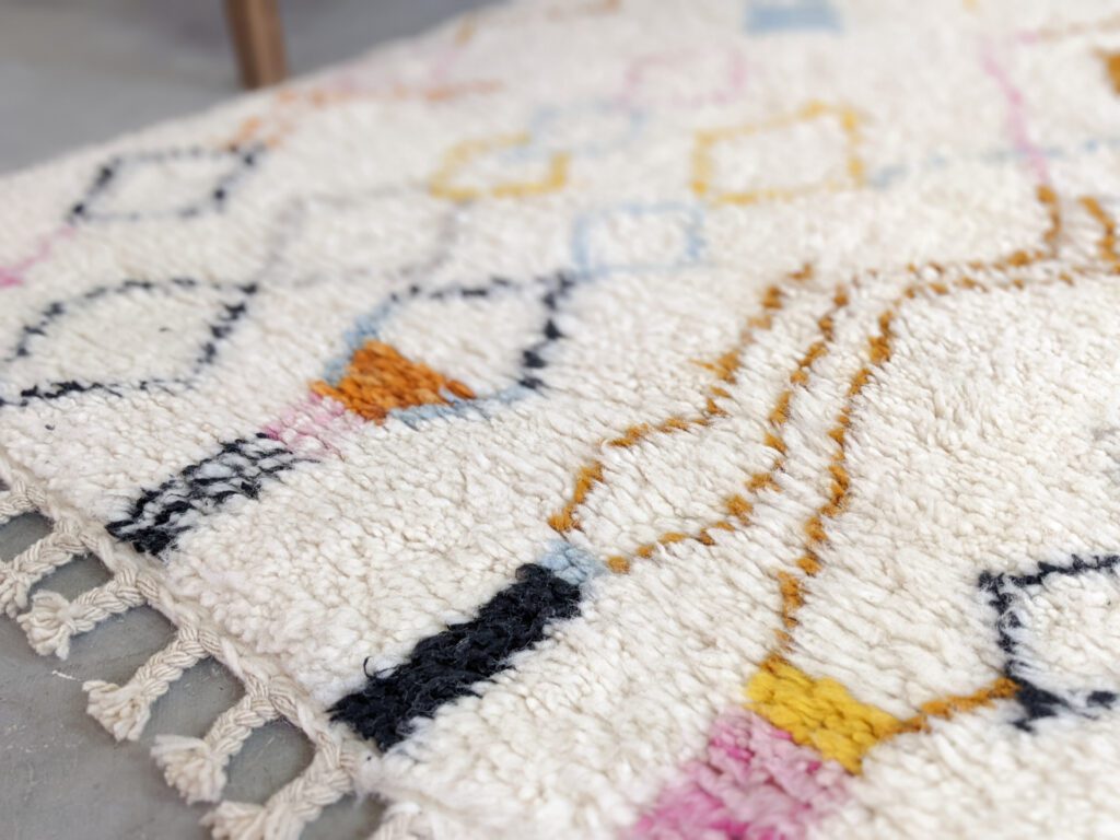 Handmade rug by Atlas Heritage to bring comfort and peace